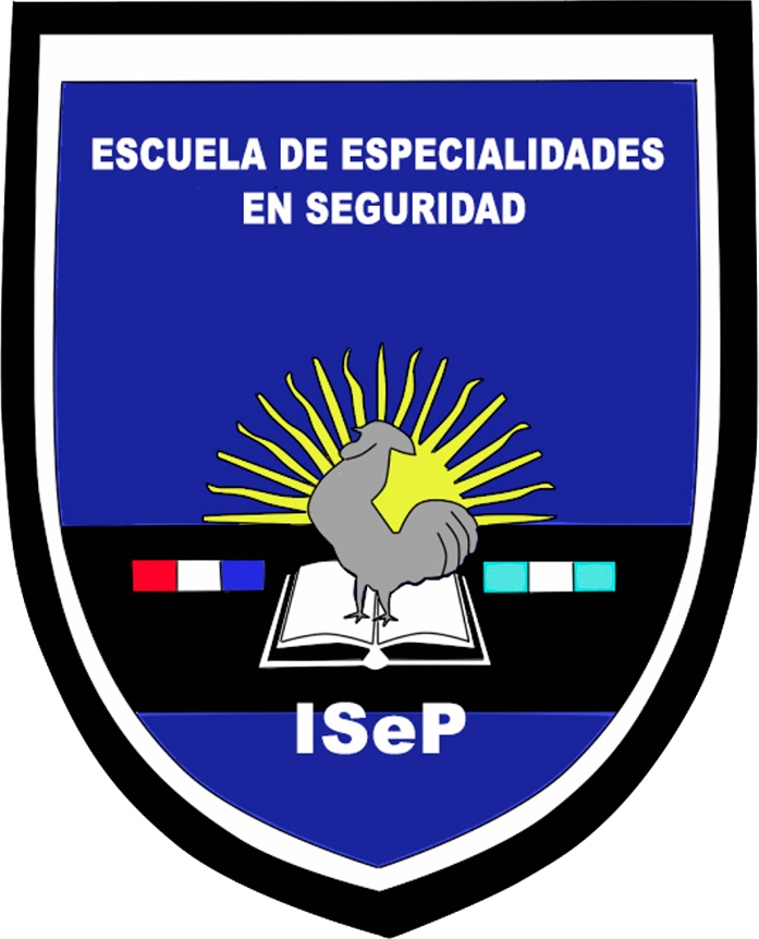 Escudo de la Escuela de Especialidades en Seguridad